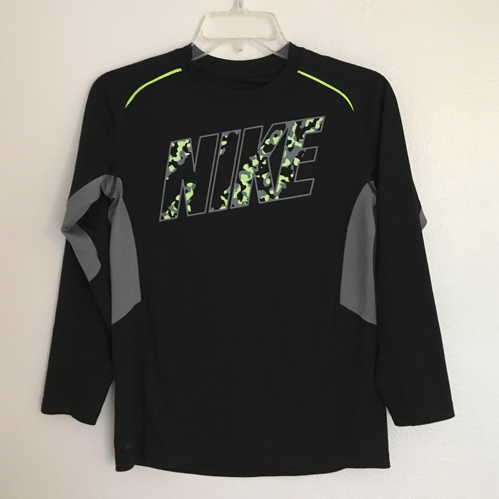 Nike Boys Youth Dri-Fit Long Sleeve M (10-12)